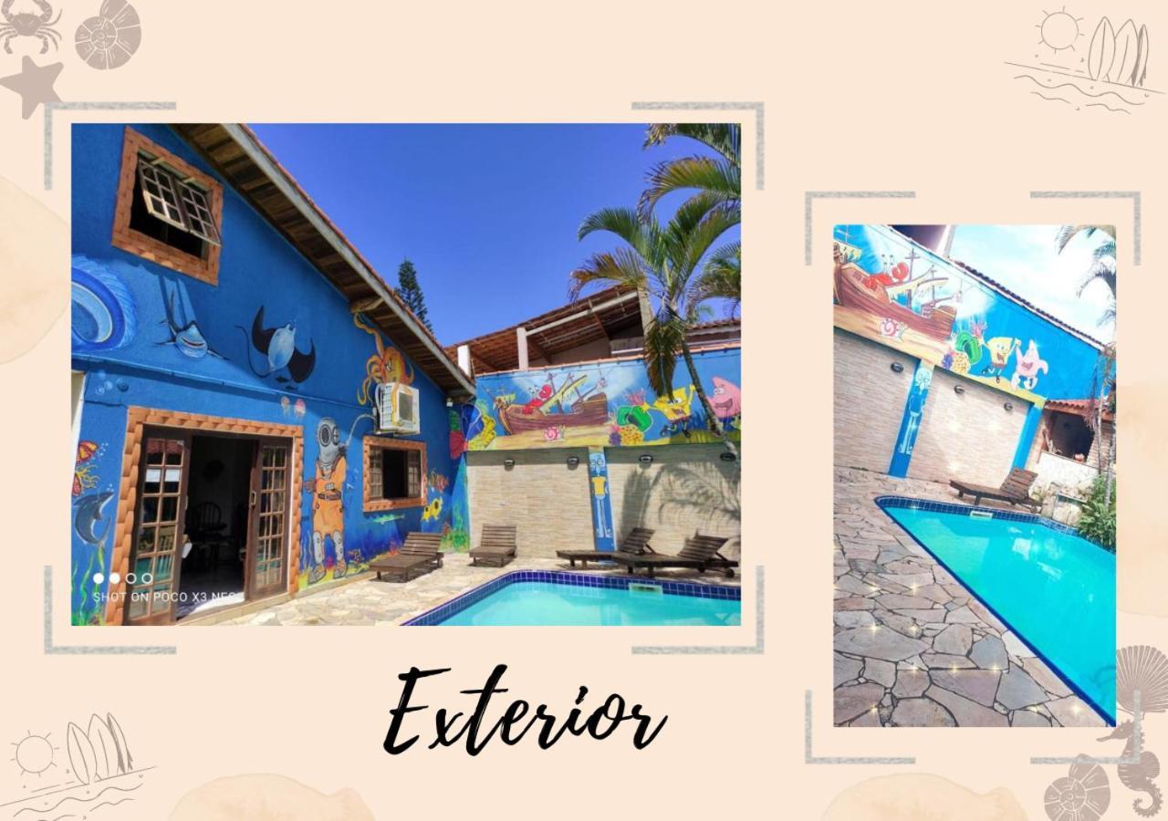 Mongaguá Hostel Cantinho Maneiro מראה חיצוני תמונה